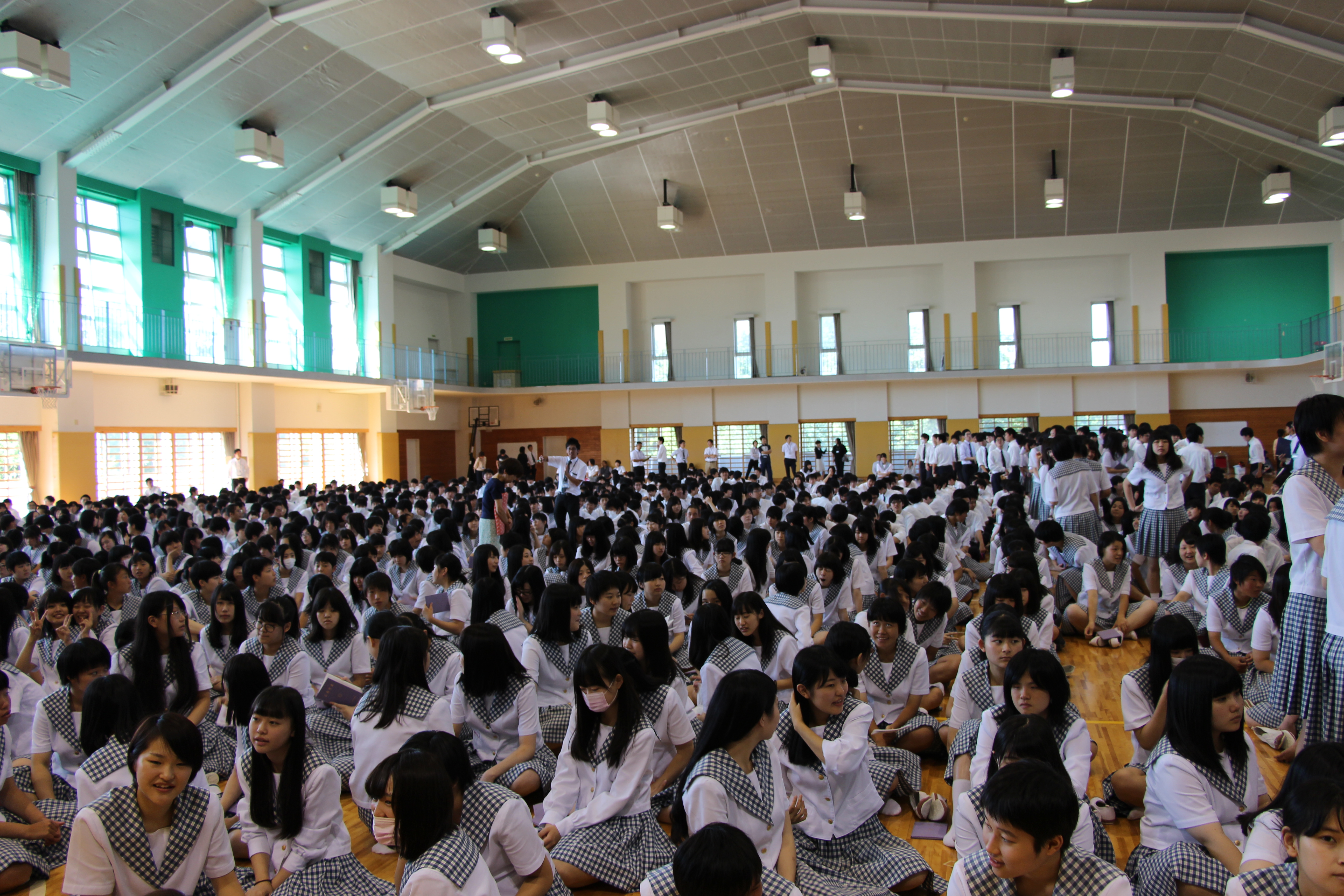 薬師堂キャンパス】前期終業式が行われました。 - 学校法人聖和学園